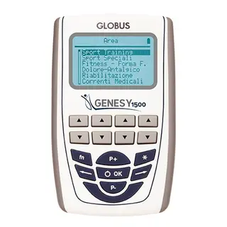 Globus Genesy 1500 4-kanalig NMES/TENS stimulator, 414 prog