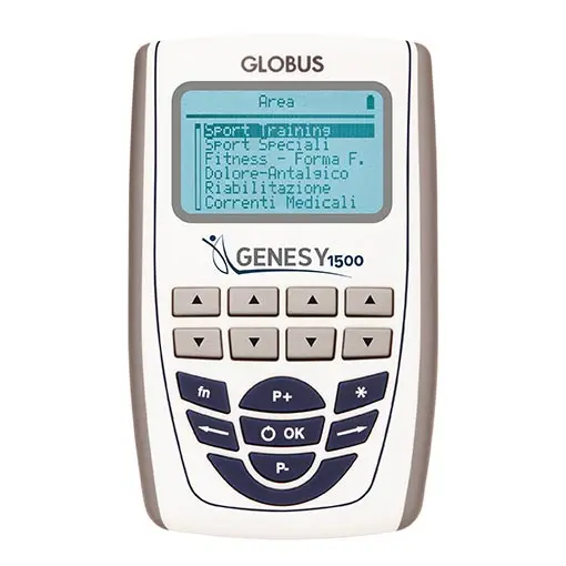 Globus Genesy 1500 4-kanalig NMES/TENS stimulator, 414 prog 