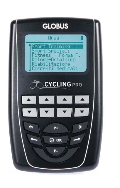 Globus Cycling Pro 4-kanal NMES/TENS stimulator, 270 prog. 