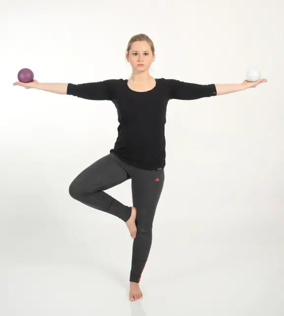 Togu Toning Ball Hvit 2 stk 