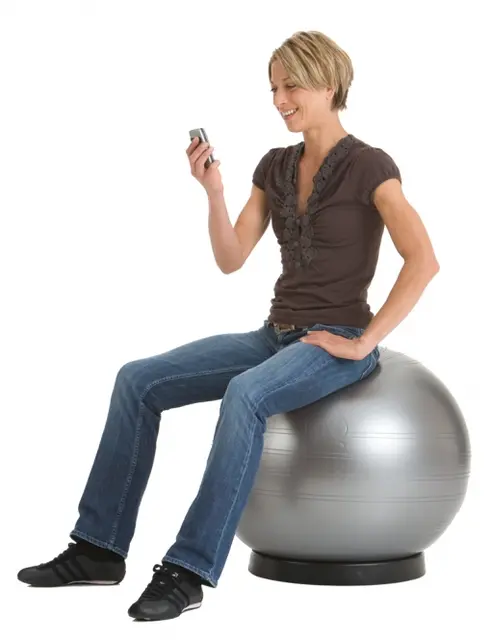 Togu Sitteball ABS 65 cm Sølv 