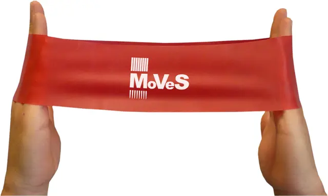 MoVeS Wide Loop Medium Rød 