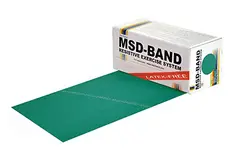 MoVeS Lateksfrie Treningsbånd 5,5 m Hard/Grønn
