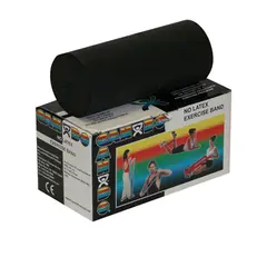 CanDo Latex Free Treningsb&#229;nd 5,5 m Black - X-Hard