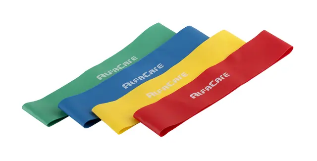 AlfaCare Miniband 4-pack X-Lett/Lett/Medium/Hard 
