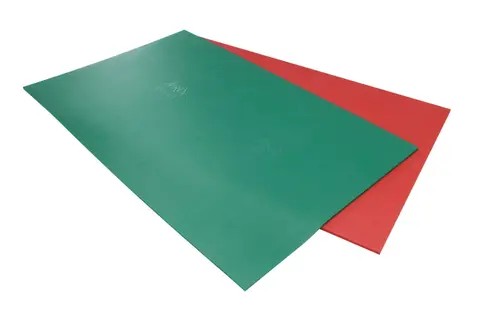 Airex Atlas 200 x 125 x 1,5 cm Treningsmatte R&#248;d / Gr&#248;nn