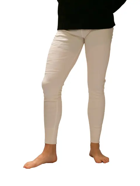 Royal Angora Unisex Benklær Natur S 