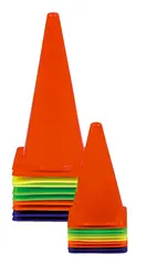 Markeringskjegler 23 cm 10 stk.