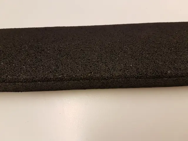 Gulv - Endelist gummirampe 1,5x8x100 cm 