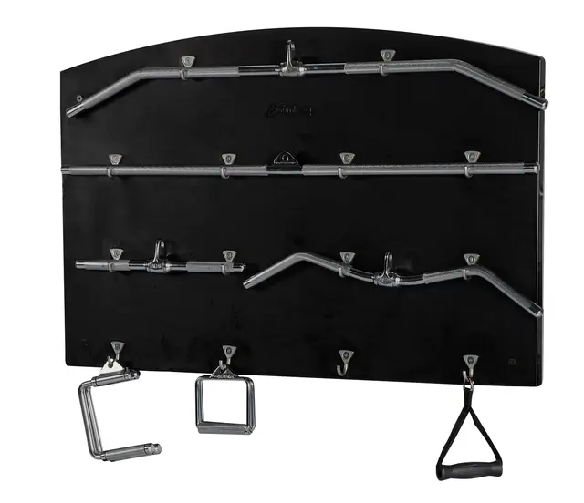 Gymsport Grepstavle Med Veggfeste For oppbevaring av grep 