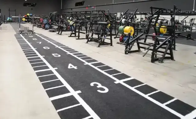 Gymleco Turf m/ Merker Sort 