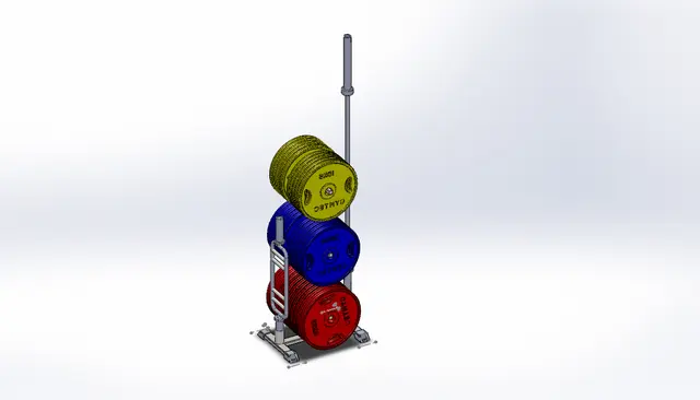 Gymleco Rack For Vektskiver 