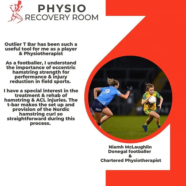 Outlier Nordic T-Bar For Nordic Hamstring 