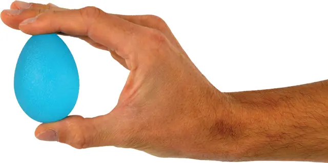 MoVeS Squeeze Egg Hard Blå 