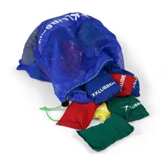 Erteposer i Nett 32 Stk Erteposer i fire farger