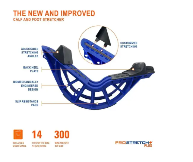 Tuli's ProStretch Plus Mot achilles- og hælsmerter 