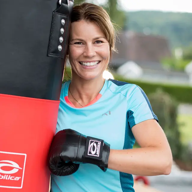 Abilica Boksehansker Sort Medium 