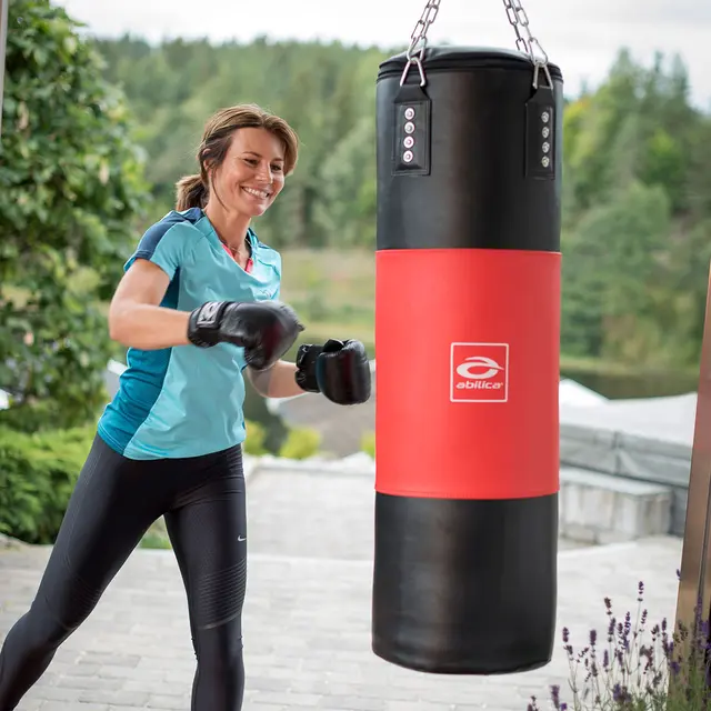 Abilica Boksehansker Sort Medium 