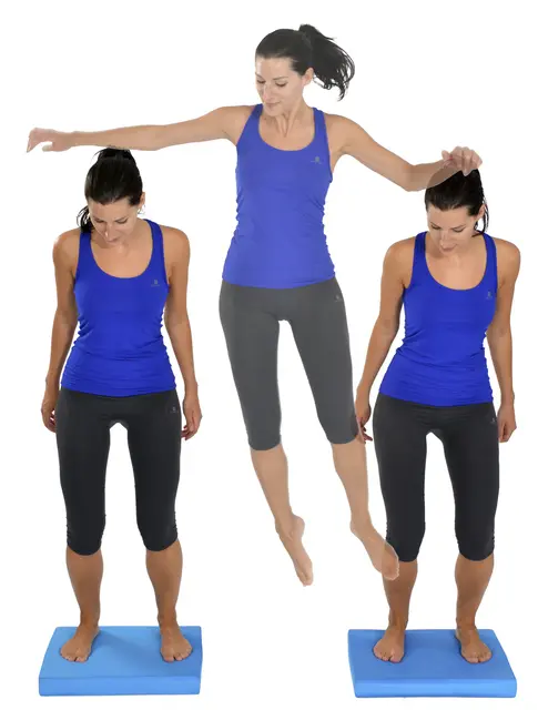 Mambo Max Balansepute 47x39x6 cm Blå 