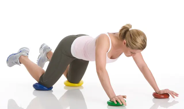 Togu Dynair Senso Mini 4 stk 20 cm (rød,blå,gul og grønn) 