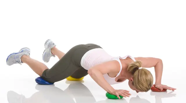 Togu Dynair Senso Mini 4 stk 20 cm (rød,blå,gul og grønn) 