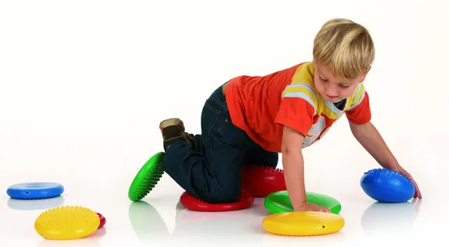 Togu Dynair Senso Mini 4 stk 20 cm (rød,blå,gul og grønn) 