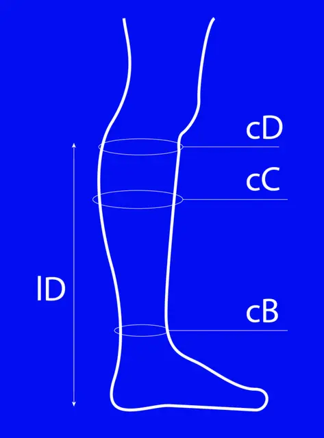 Mobiderm Autofit Knestrømpe T2 Normal 