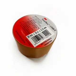 3M Str&#248;mpetape Temflex 1500 Vinyl Tape 3,8 cm x 20 m | Farge: Klar