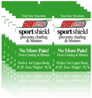 2Toms SportShield Servietter Eske 48 stk. i display