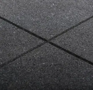 Gulv Quad 1000x1000x15 mm Gummiflis