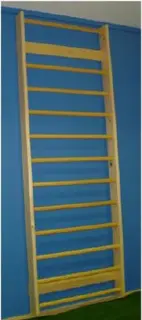 Ribbevegg 230 x 75 cm 18,5 cm m/ribbene