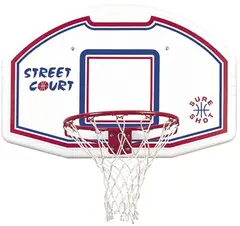 Basketballsett for hjemme Med kurv, plate og nett
