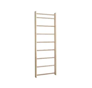 Ribbevegg enkel seksjon 230 x 80 cm