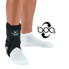 DeRoyal AB2150 H&#248;yre L Elastisk Sport Ankel BOA