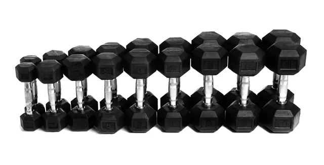 Abilica Hex Dumbbell 5 kg Per stykk 