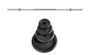 Abilica Vektstangsett 80 kg 25 mm