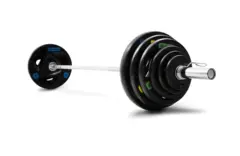 Abilica Vektstangsett 140 kg. og 50 mm. Inkl. vekter og fj&#230;rl&#229;ser