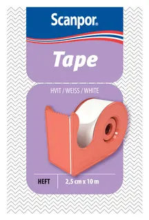 Scanpor Tape Hvit