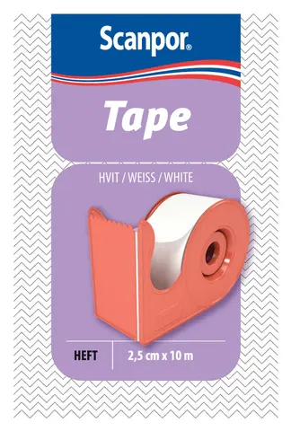 Scanpor Tape Hvit