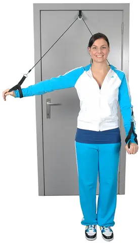 MoVeS Shoulder Rope Pulley Med Håndslynger